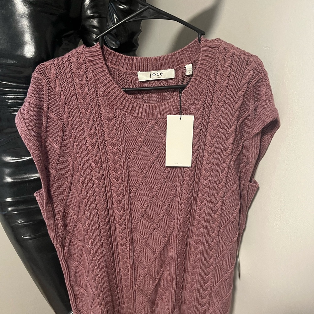Joie Women's Cable Knit Sweater - Mauve